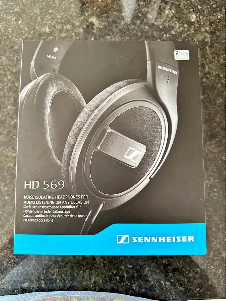 Sennheiser HD 569 Headphones - Black