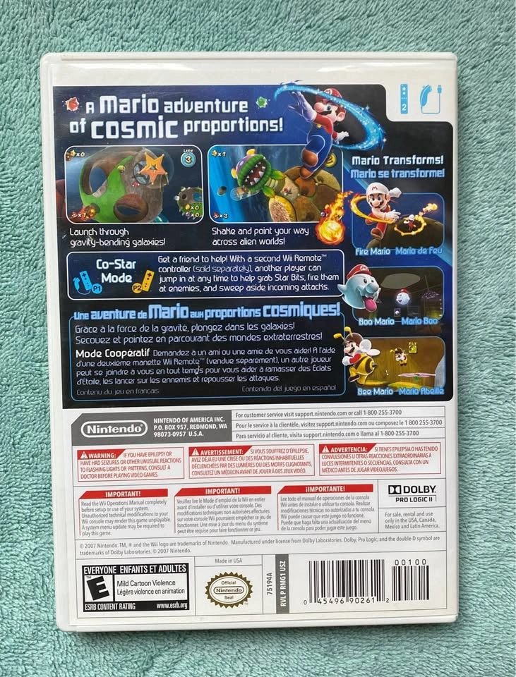 Mario Galaxy Nintendo Wii - photo 3