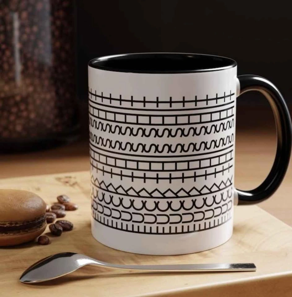Hidden message mug - Flip to see what it really says - photo 3
