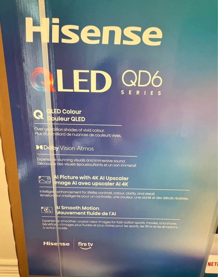 Hisense 75 INCH QLED TV - photo 3