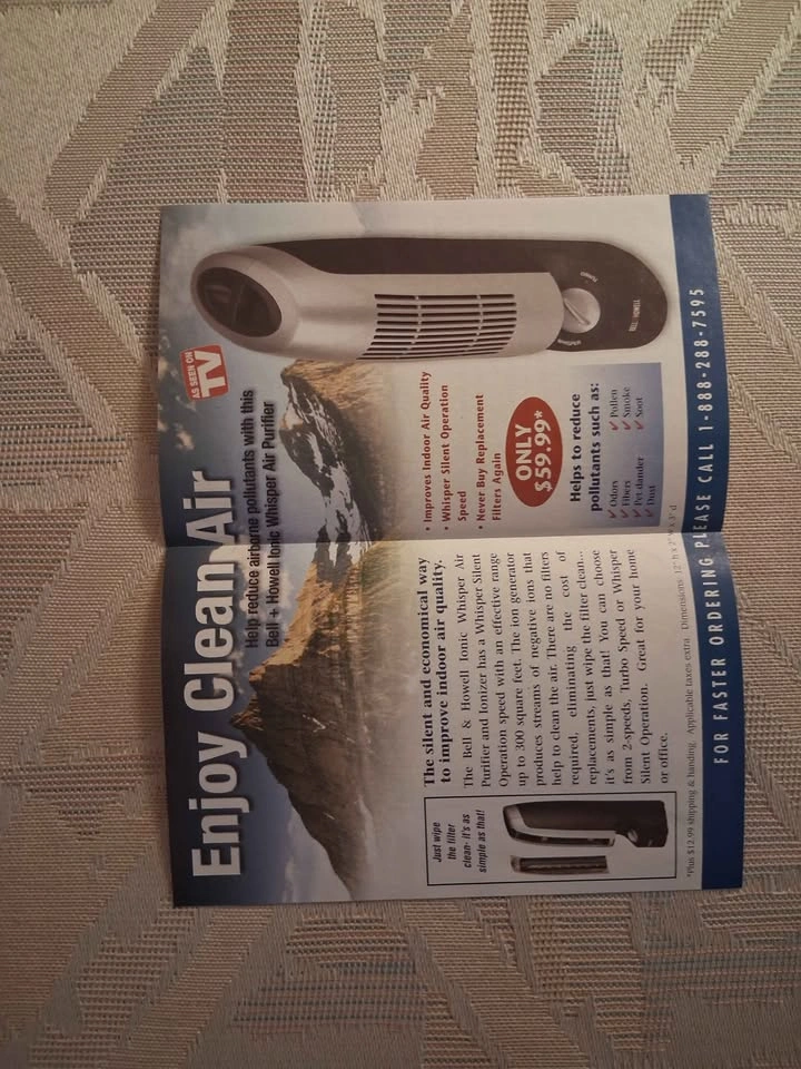 Vintage 2007 Sears Bell & Howell Advertisement Ephemera - photo 2