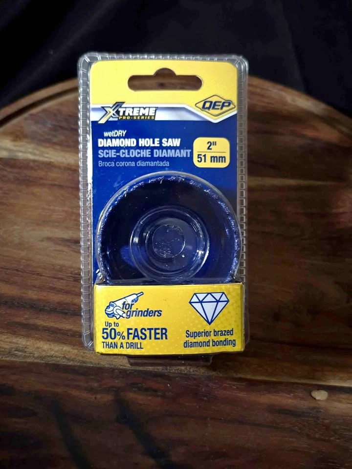 QEP XTREME PRO-SERIES 2 inch / 51mm Diamond Hole Saw