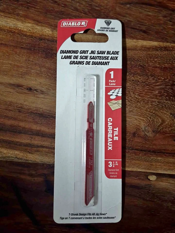 Diablo Diamond Grit Jig Saw Blade for Tile