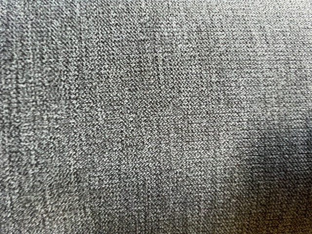 Grey Fabric Curved Sectional Sofa - photo 4