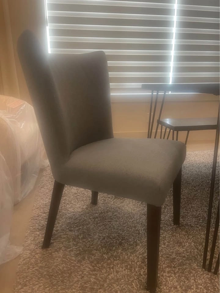 Live Edge Dining Table with 3 Upholstered Chairs & Bench - photo 4