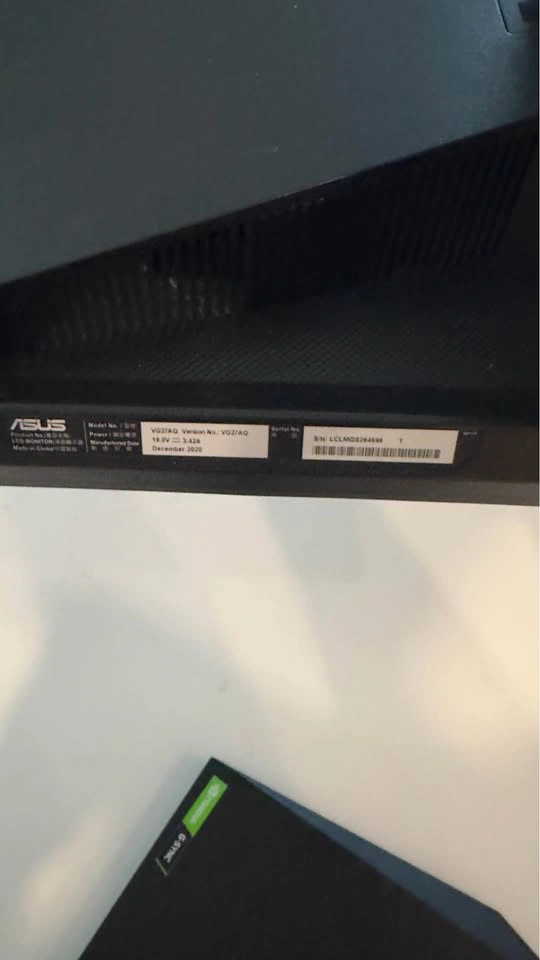 ASUS TUF Gaming VG27AQ Monitor - photo 3