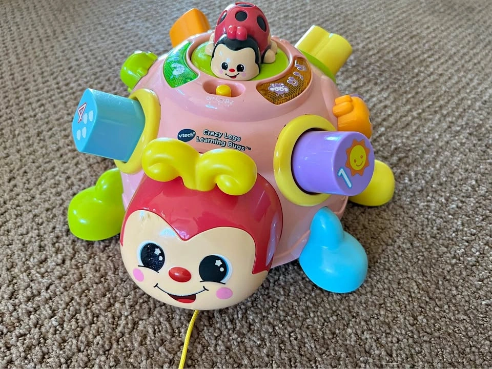 Vtech Crazy Legs Learning Bug - pink