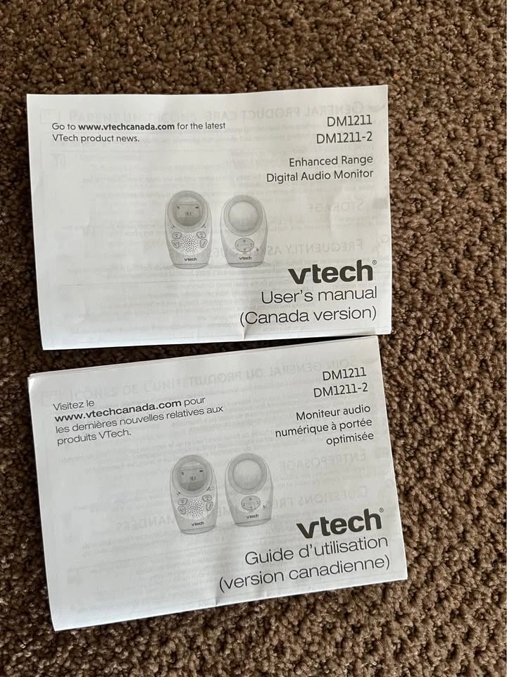VTech Enhanced Range Audio Baby Monitor - photo 3