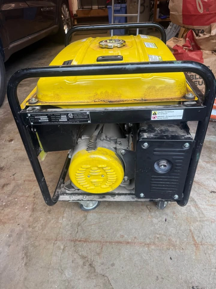 Power Fist DF6500H Generator - photo 2