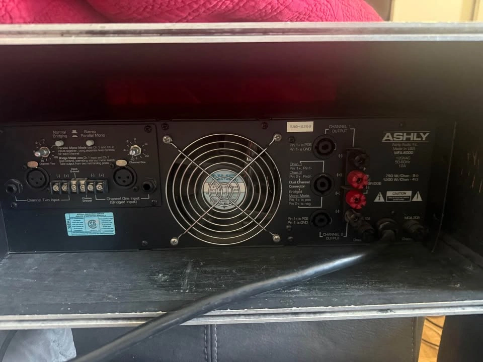 Ashly MFA-8000 Dual Monaural Amplifier - photo 2