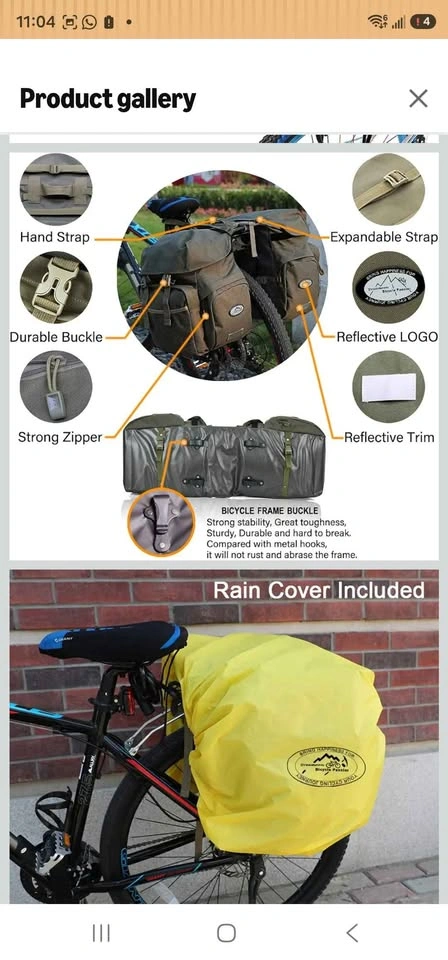 BRAND NEW - 50L Bike Pannier - photo 3