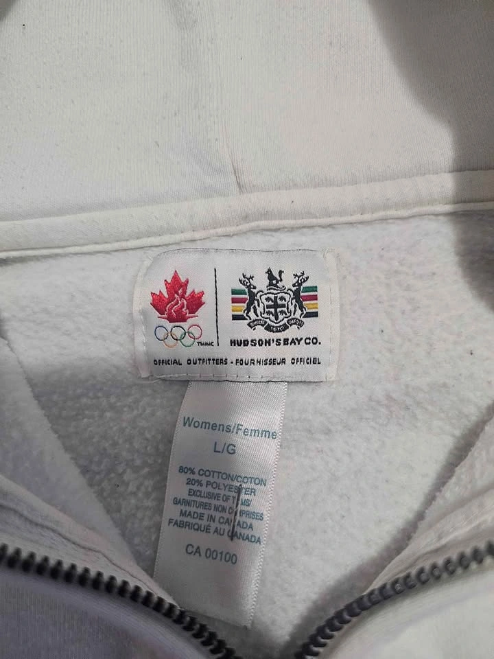Vancouver 2010 Team Canada Hudson’s Bay Olympic Hoodie – L - photo 2