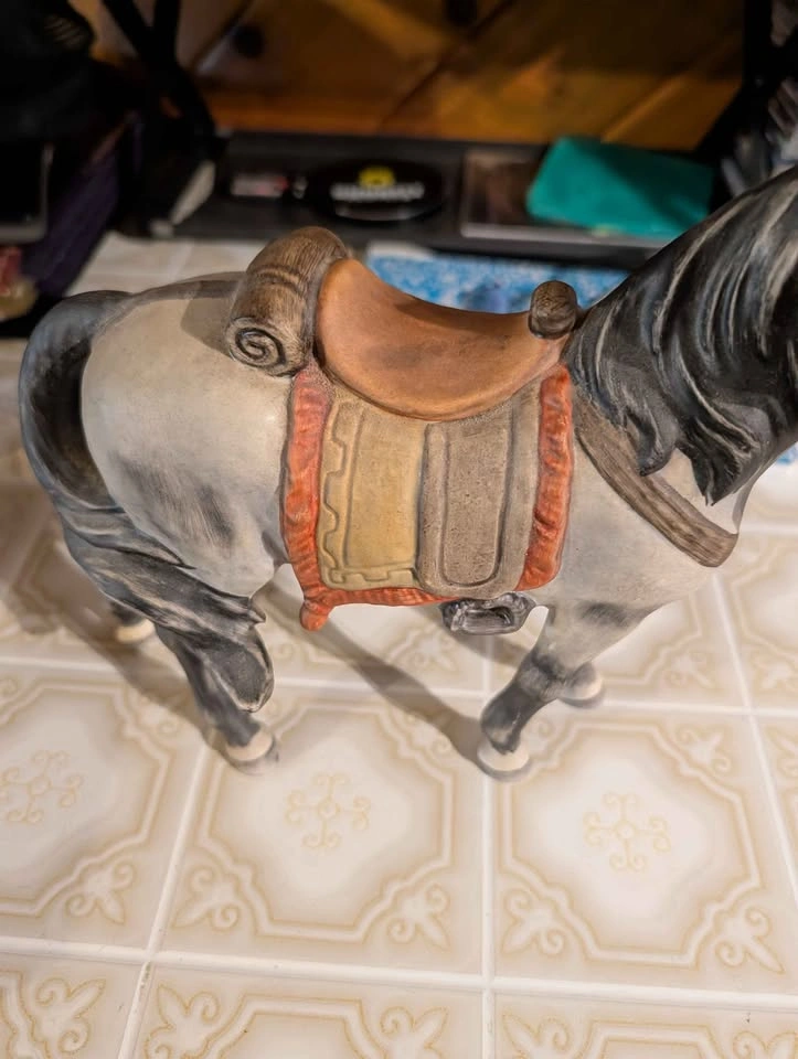 Vintage 1980 Goebel West Germany Porcelain Horse Figurine - photo 3