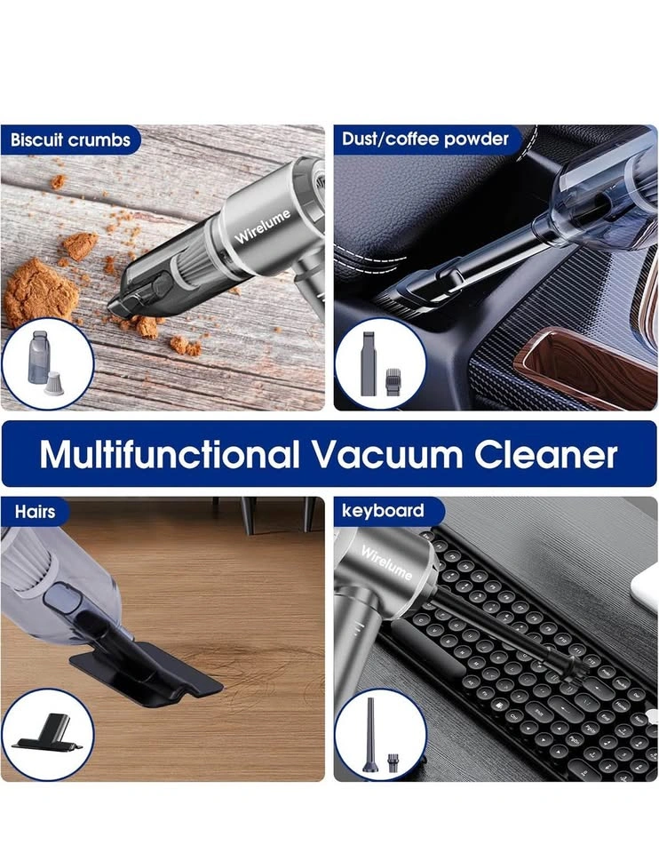 Open Box Wirelume Cordless Handheld Vacuum – Car & Home Vacuum - photo 2