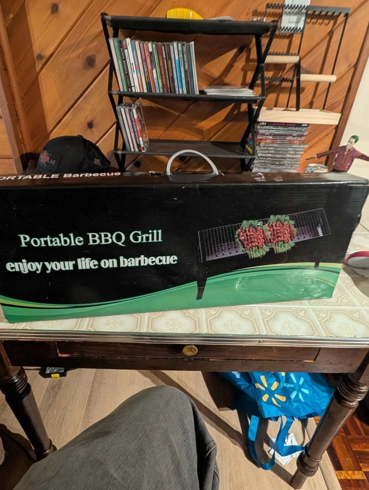 Portable BBQ Grill Multifunctional Barbecue Oven - photo 2