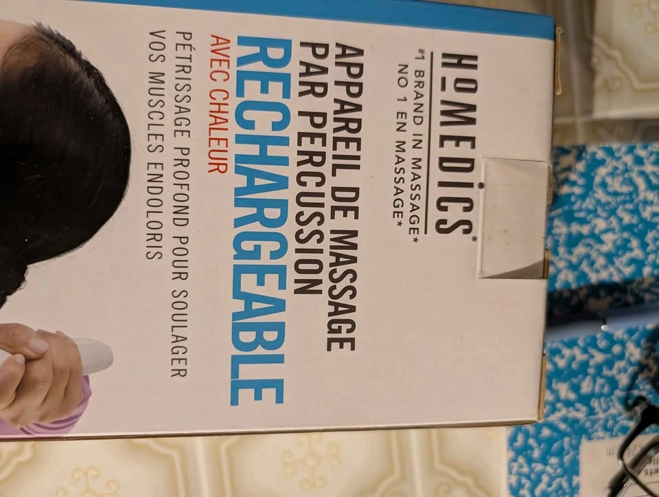 HoMedics Rechargeable Percussion Body Massager with Heat - photo 2