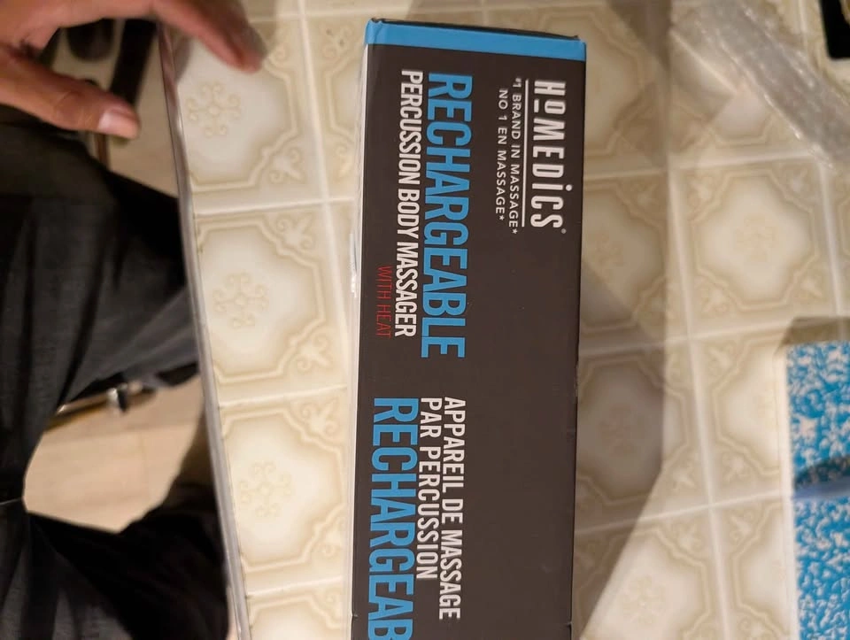 HoMedics Rechargeable Percussion Body Massager with Heat - photo 4