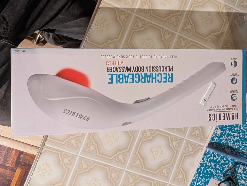 HoMedics Rechargeable Percussion Body Massager with Heat - photo 5