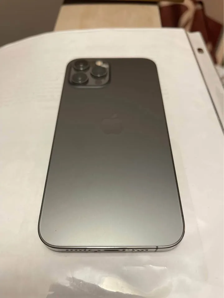 Unlocked IPhone 12 Pro Max 128 GB w/ Case LNIB image indicator(5)