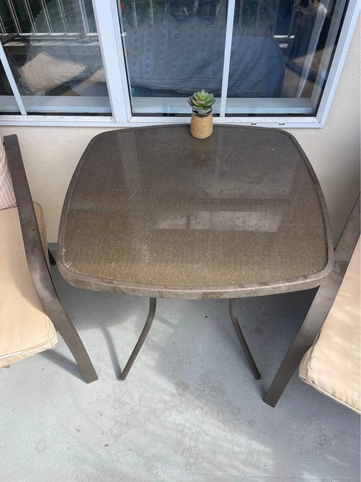Glass Patio Table - photo 2