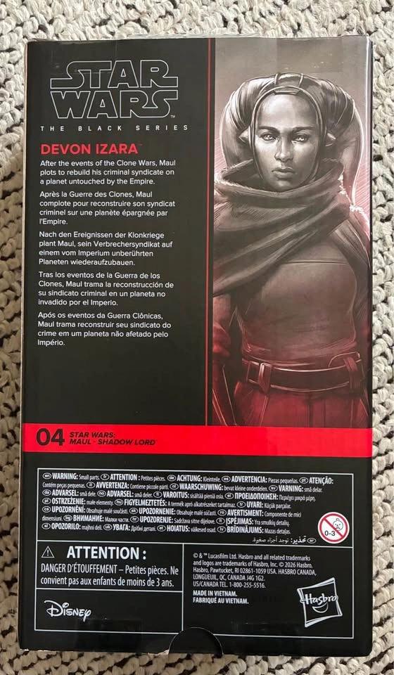 Star Wars: The Black Series Devon Izara 6-inch Action Figure - photo 2