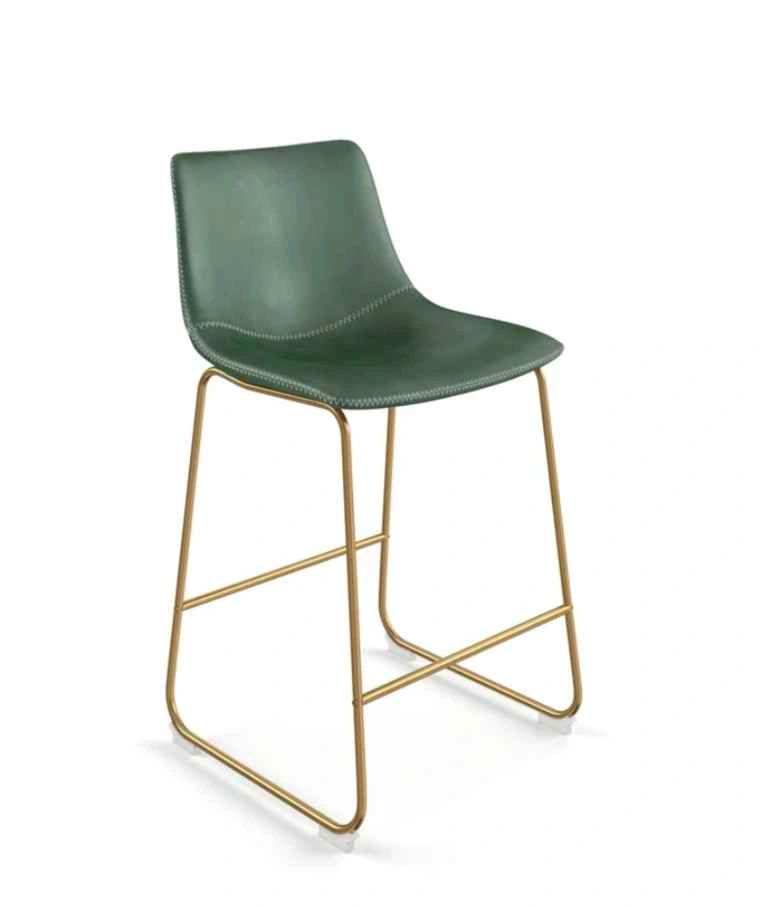 2 Petra counter stools with gold frame (Aeon Furniture) - photo 2