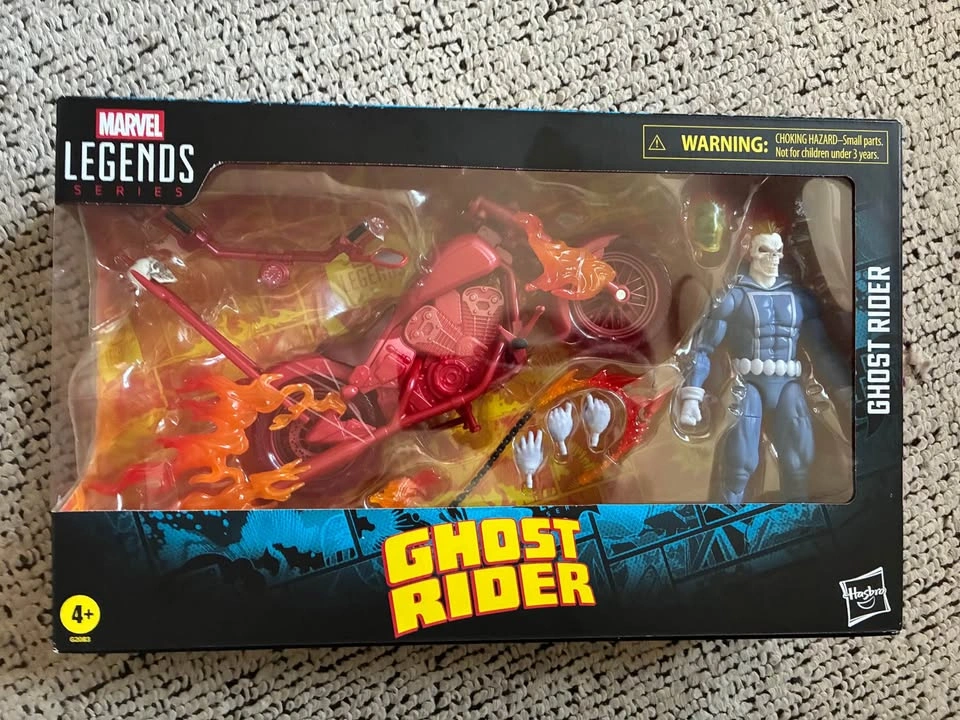 Marvel Legends Series Ghost Rider Johnny Blaze & Motorcycle