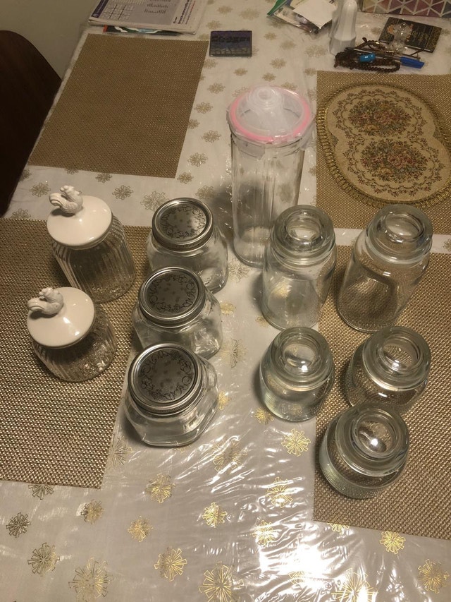 Kitchen Glass Canisters