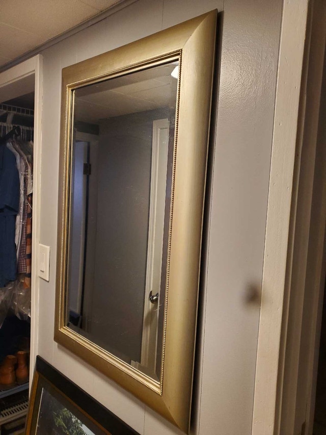 Gold Framed Wall Mirror