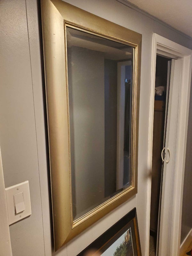 Gold Framed Wall Mirror - photo 2