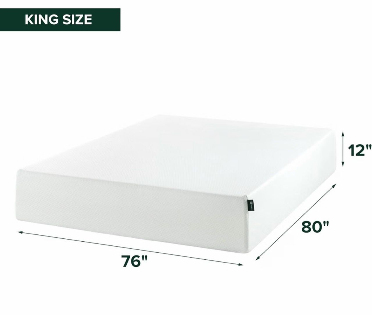 King Size Metal Bed with Mattress - photo 4