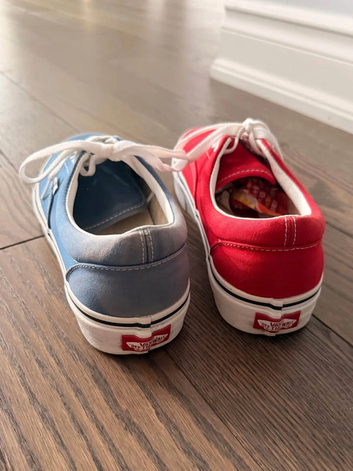 Vans Authentic Shoes (Blue and Red) - photo 4