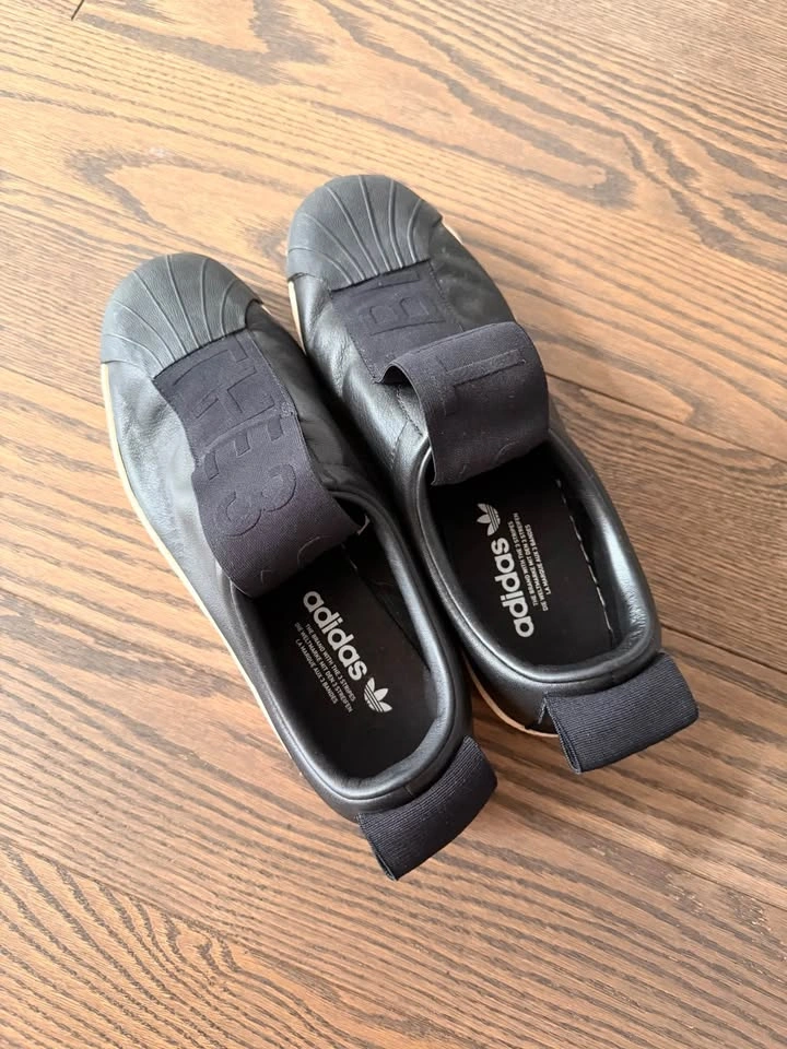 Adidas Superstar BW3S Slip-On 'Black Off White' - photo 4
