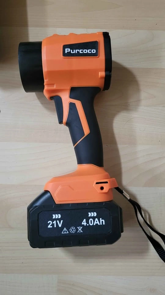 Leaf Blower - Purcoco 21V Cordless, With Case, 2 Batteries - photo 3