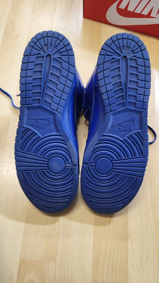Nike Dunk High Sneakers - All Blue Game Royal - Size 11 - photo 2