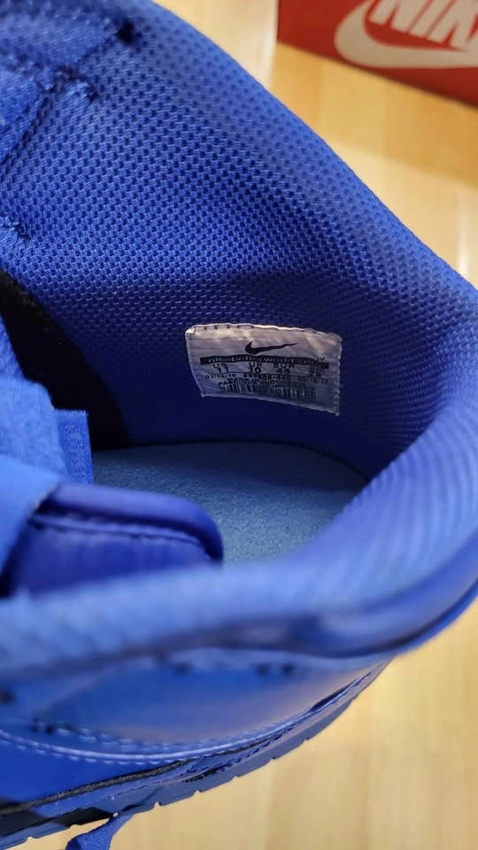 Nike Dunk High Sneakers - All Blue Game Royal - Size 11 - photo 3