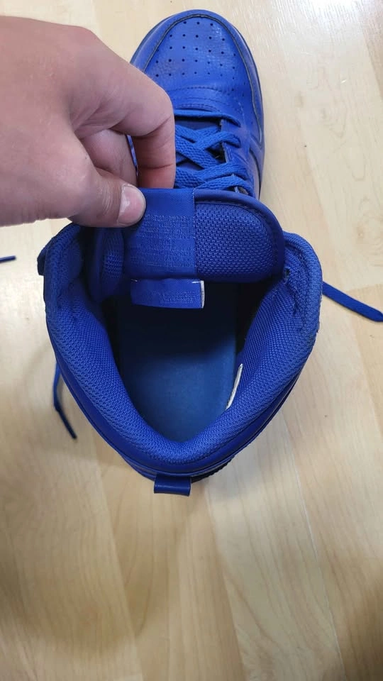 Nike Dunk High Sneakers - All Blue Game Royal - Size 11 - photo 4