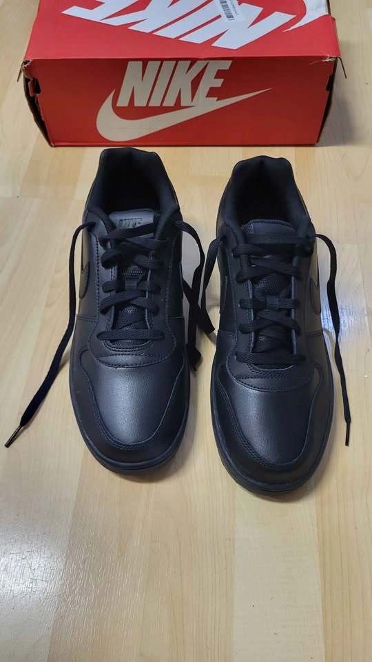 Nike Sneakers - Ebernon Low, Black/Black, Size 10 - New - photo 2