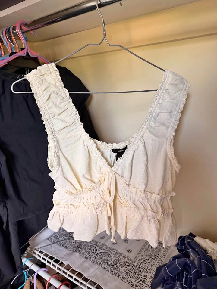 Y2K Babydoll Top