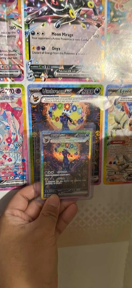 Umbreon EX SAR 217/187 - Korean Terastal Festival - NM