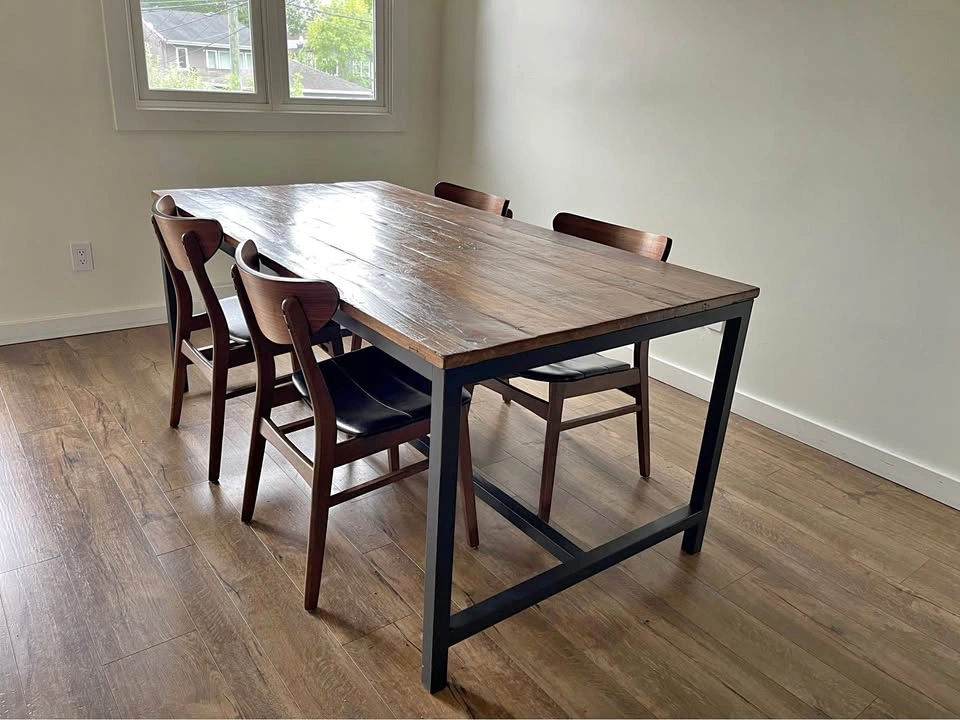 Rustic Wood Dining Table
