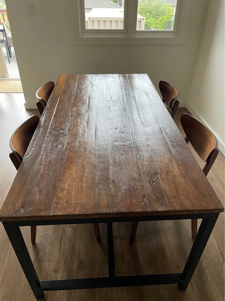 Rustic Wood Dining Table - photo 2