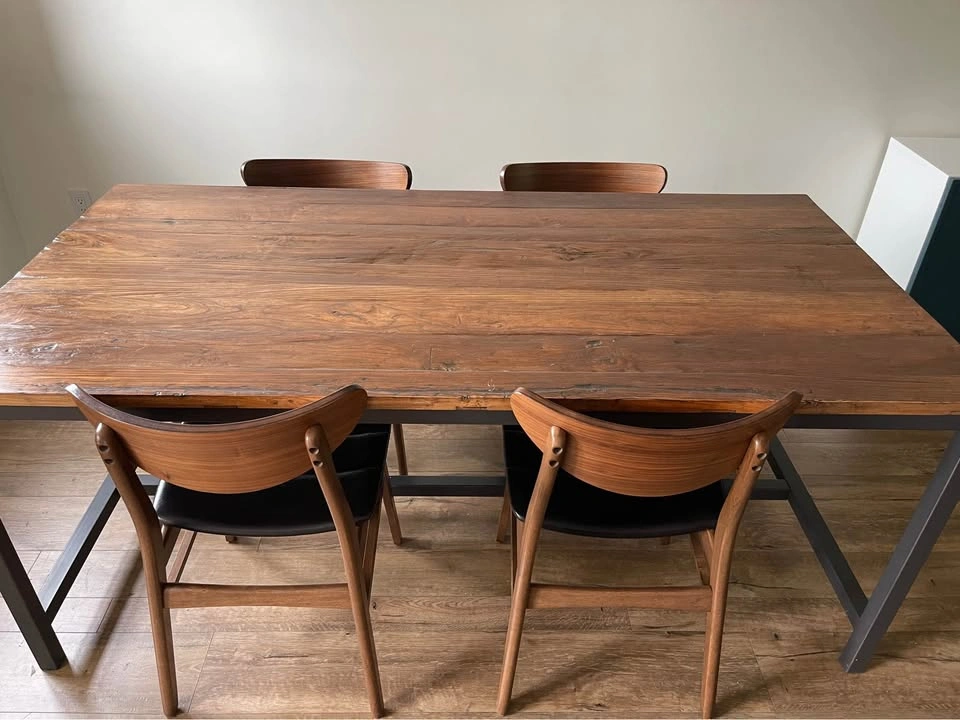 Rustic Wood Dining Table - photo 3