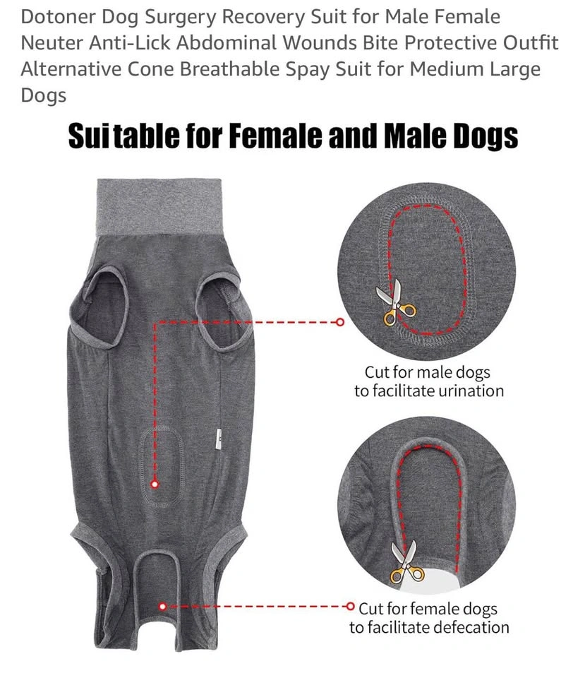 Dotoner Dog Surgery Recovery Suit - photo 4