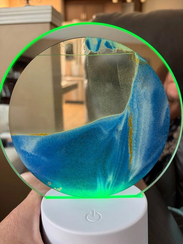 INTERSTELLAR 3D Flowing Sand Desk Lamp - photo 4