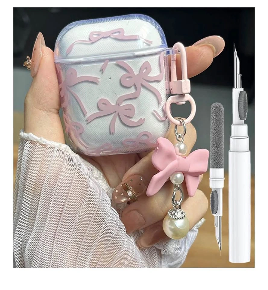 Pink Bow AirPods 1/2 Case
