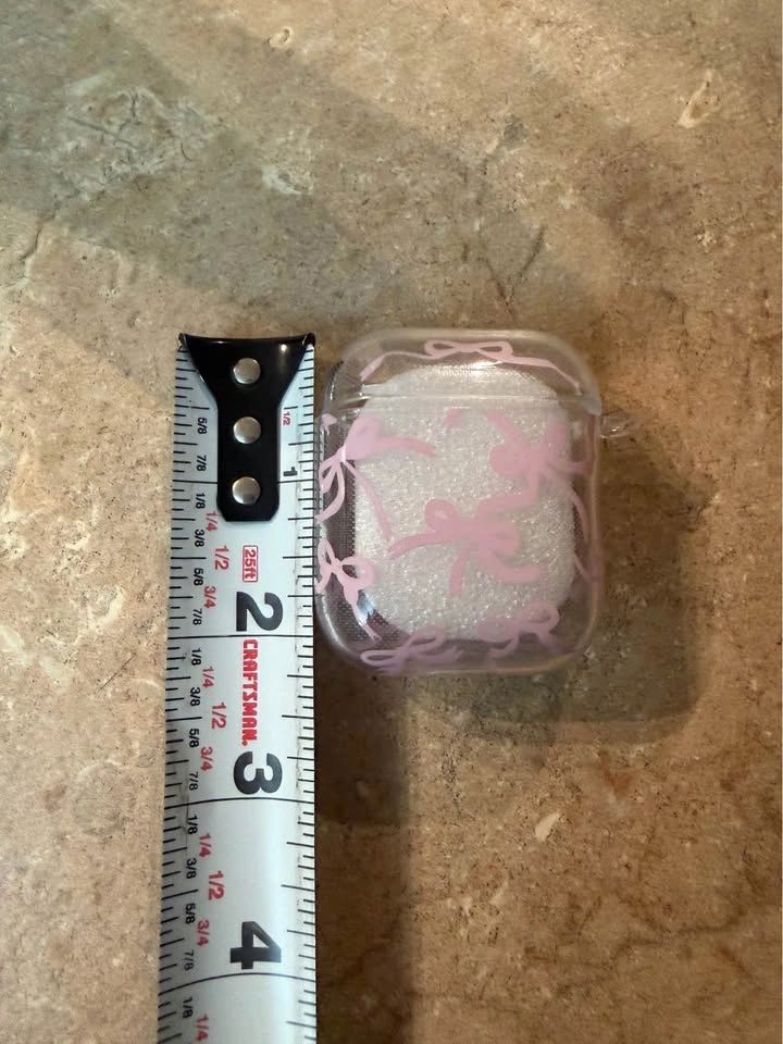 Pink Bow AirPods 1/2 Case - photo 4