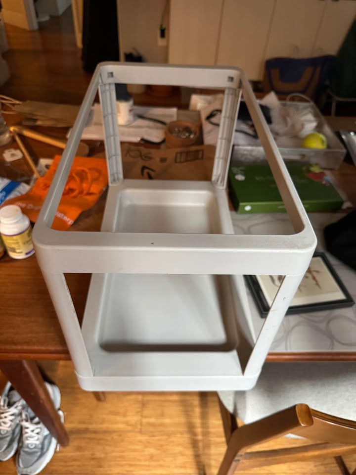 HÅLLBAR Pull-out frame for recycling, light gray - photo 3