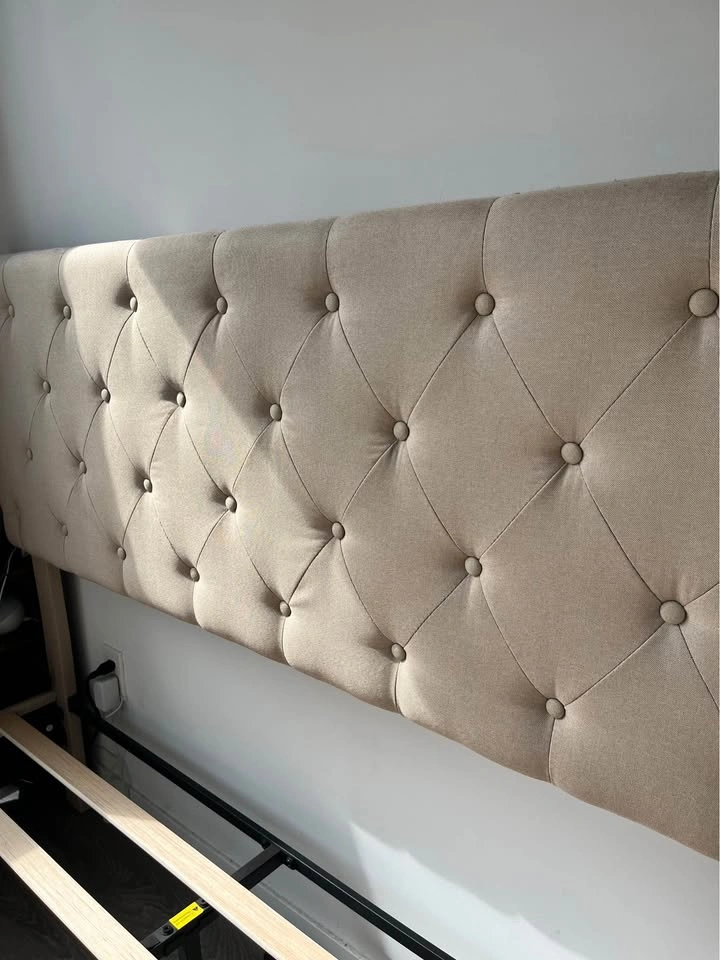 Queen size bed frame with Headboard - photo 5