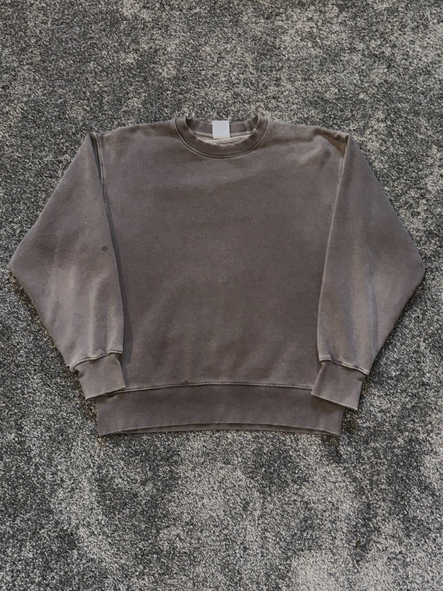 Tna cozy fleece boyfriend brown sweatshirt size M to L
